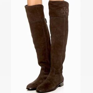 Tory Burch Simone Over the knee boots, Brown Size 7